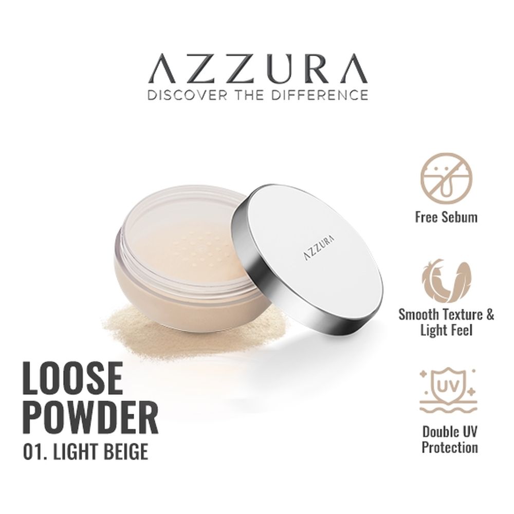 LOOSE POWDER FL AZZURA 01 LIGHT BEIGE 30g - AlokaStore