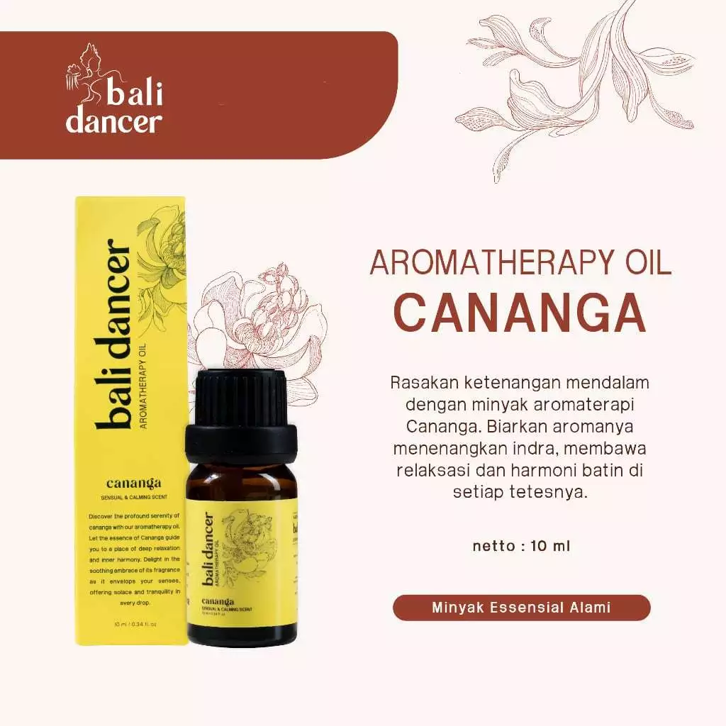 BALI DANCER AROMATHERAPY OIL CANANGA - AlokaStore