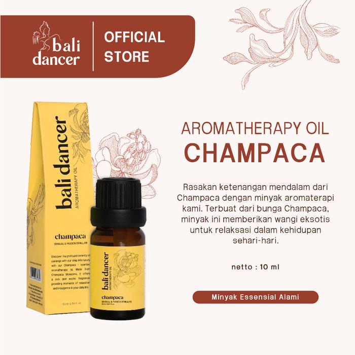 BALI DANCER AROMATHERAPY OIL CHAMPACA 10ML - AlokaStore