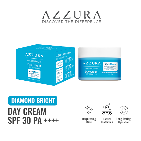DAY CREAM AZZURA DIAMOND BRIGHT 30g - AlokaStore